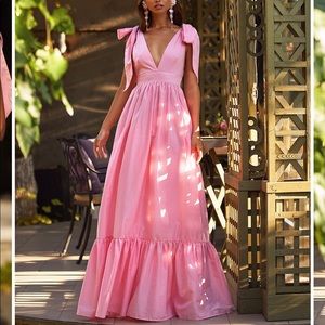 Pink Tiered Dress